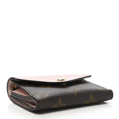 Louis Vuitton Monogram Zoe Wallet Rose Ballerine 4 of 7