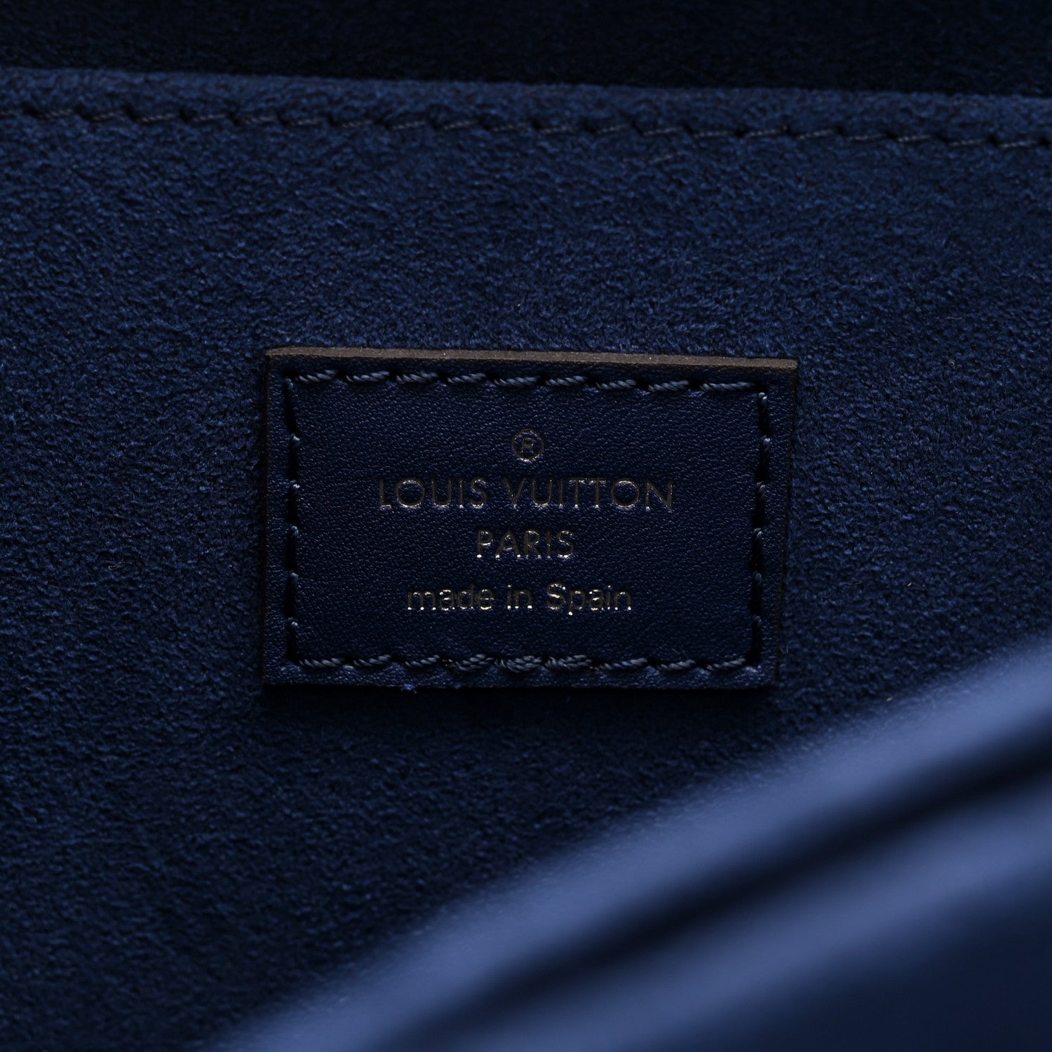 Louis Vuitton Empreinte Monogram Dauphine MM Blue Myrtle 7 of 10