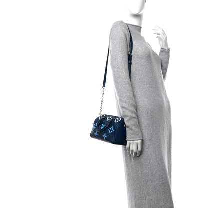 Louis Vuitton Empreinte Monogram Giant Speedy Bandouliere 20 Degrade Blue 2 of 9