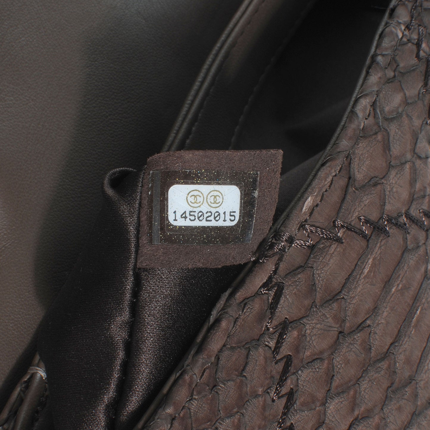 Python Ultimate Stitch Flap Marron Fonce