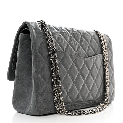 Chanel Aged Calfskin Quilted 50th Anniversary 2.55 Reissue 227 Flap Grey 2 of 11