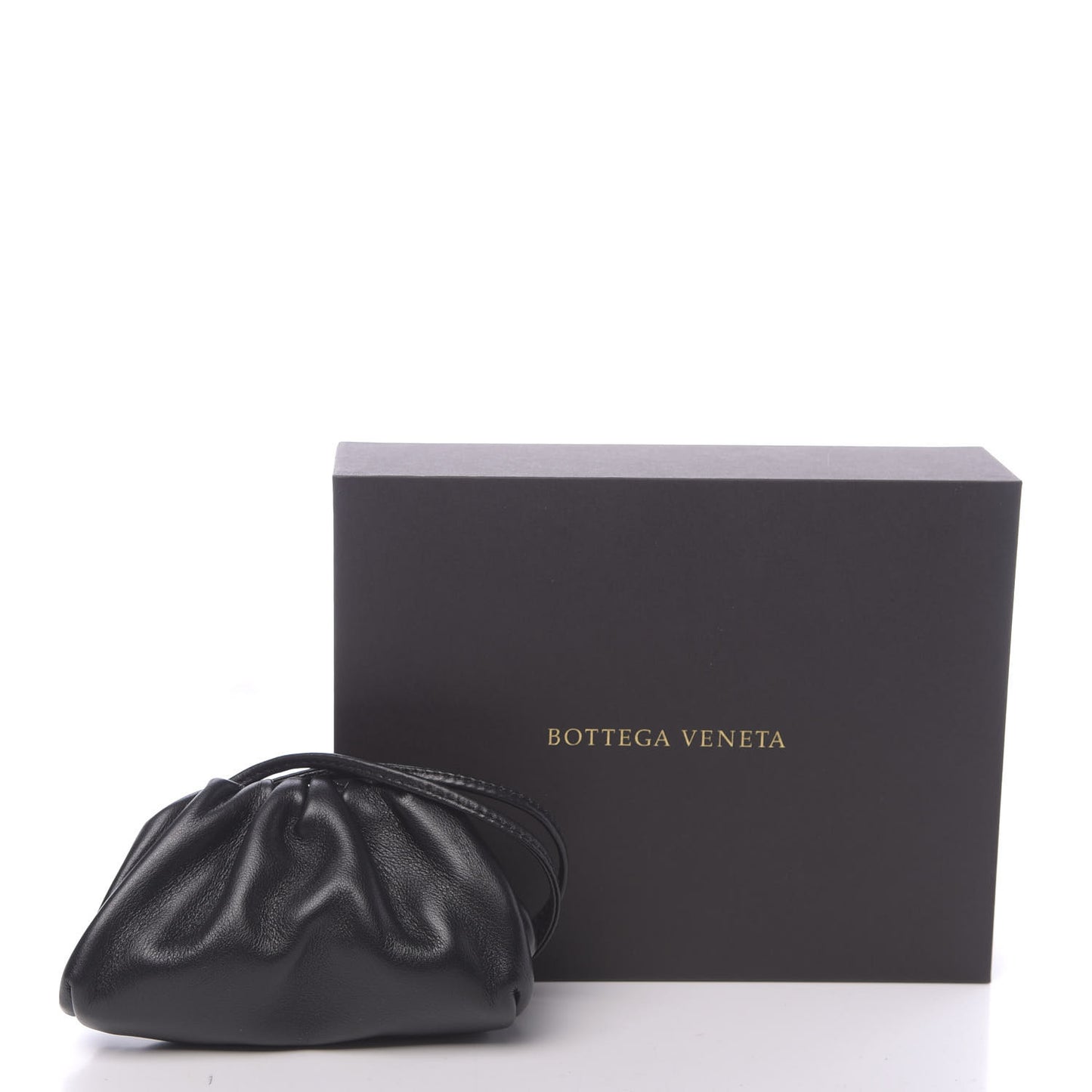 Butter Calfskin Coin Purse Black