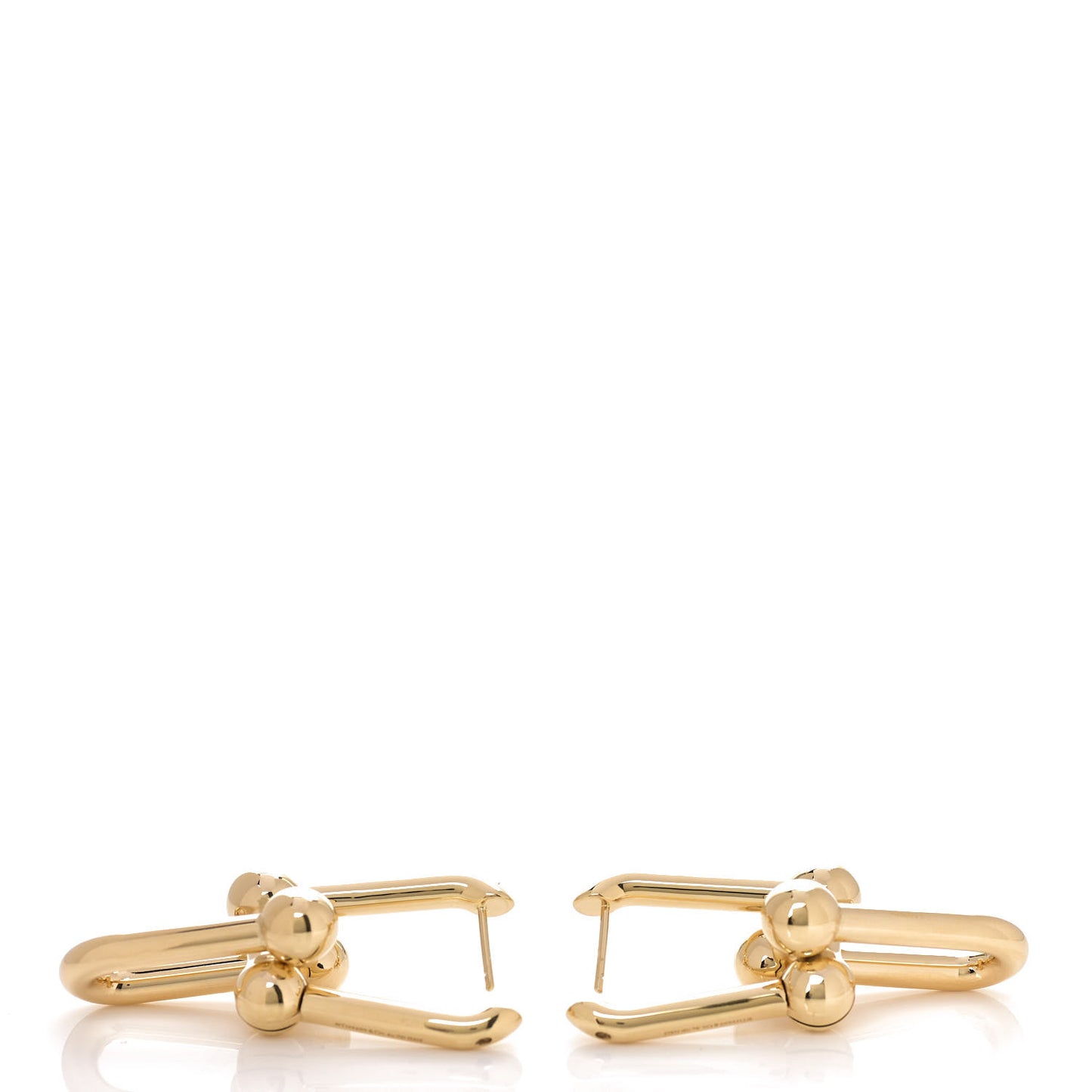 18K Yellow Gold Extra Large HardWear Link Earrings