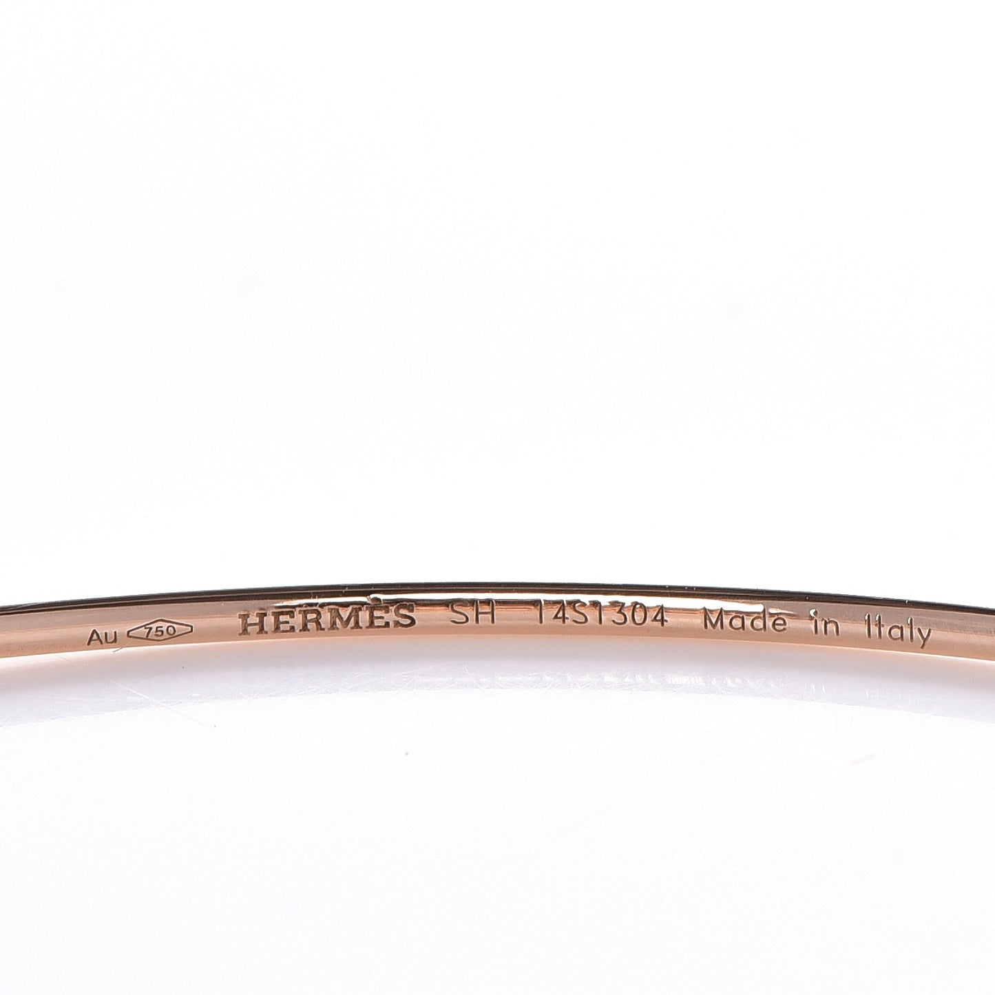 18K Rose Gold PM Ronde Chaine d'Ancre Bracelet SH