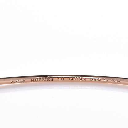 Hermes 18K Rose Gold PM Ronde Chaine d'Ancre Bracelet SH 3 of 4