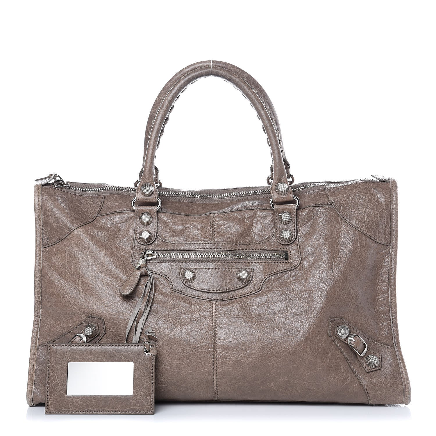 Balenciaga Agneau Giant 12 Silver Hardware Work Gris Poivre 1 of 15