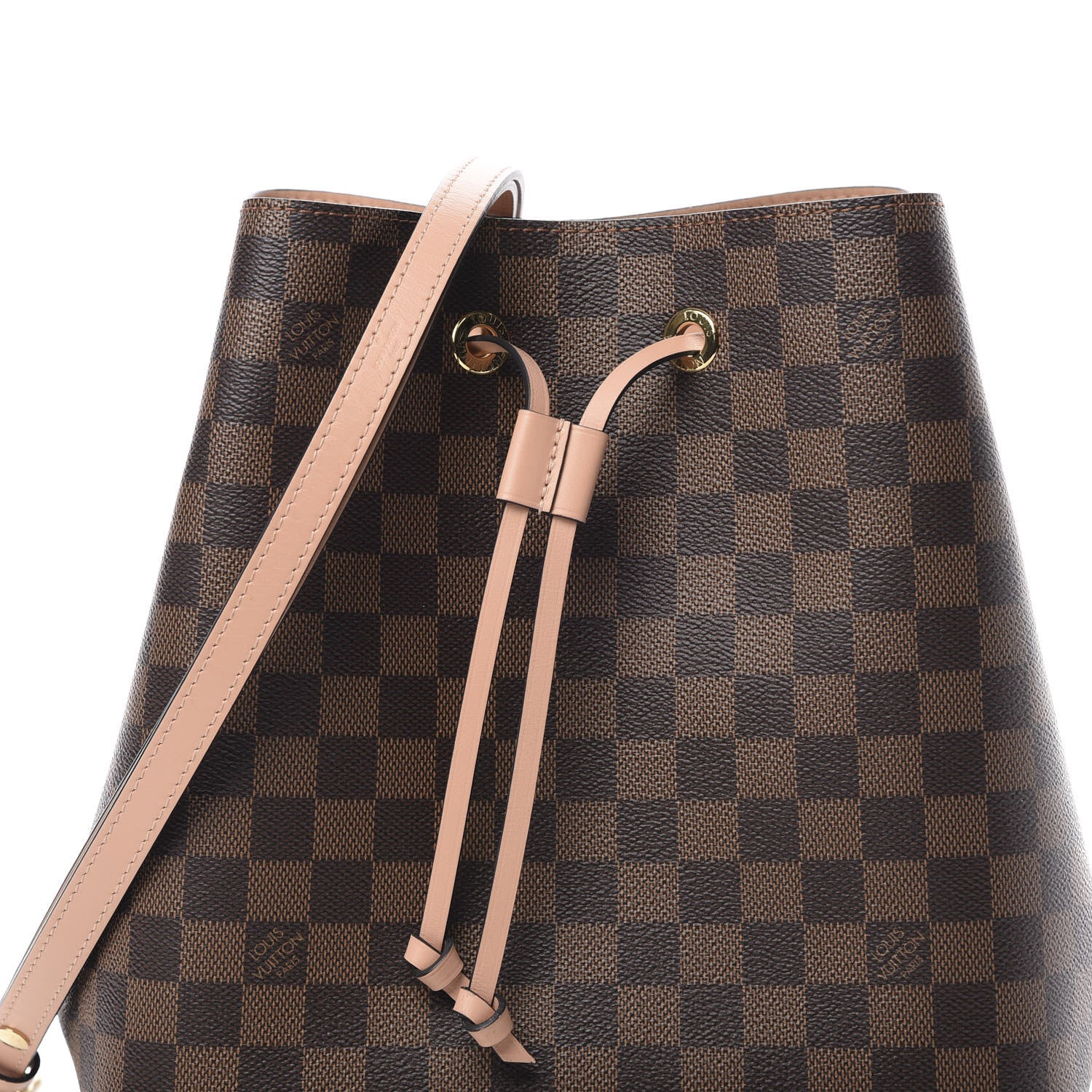 Louis Vuitton Damier Ebene Neonoe MM Venus Pink 9 of 11