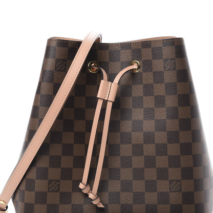 Louis Vuitton Damier Ebene Neonoe MM Venus Pink 9 of 11