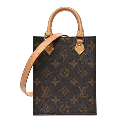 Louis Vuitton Monogram Petit Sac Plat 1 of 10