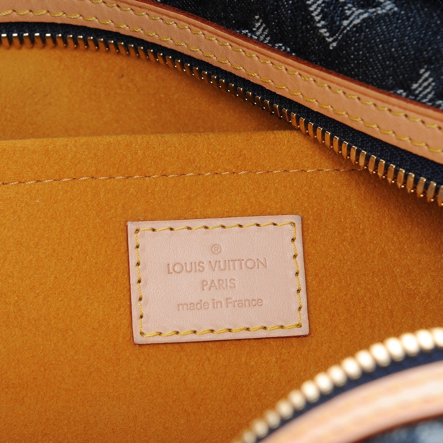 Louis Vuitton Denim Raye Cabas GM 7 of 8