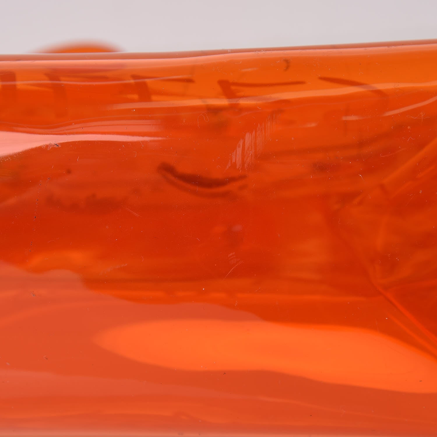 Hermes Vinyl Souvenir De L'Exposition Kelly Orange 12 of 12