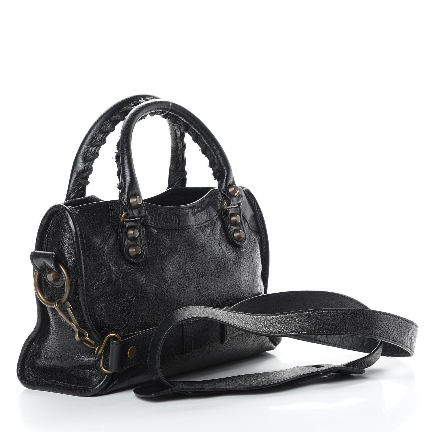 Balenciaga Agneau Classic Hardware Mini City Black 4 of 13