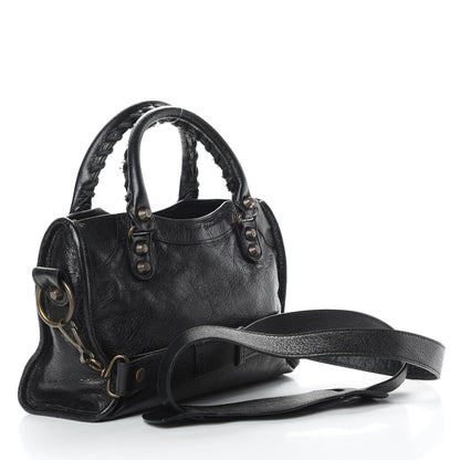 Balenciaga Agneau Classic Hardware Mini City Black 4 of 13