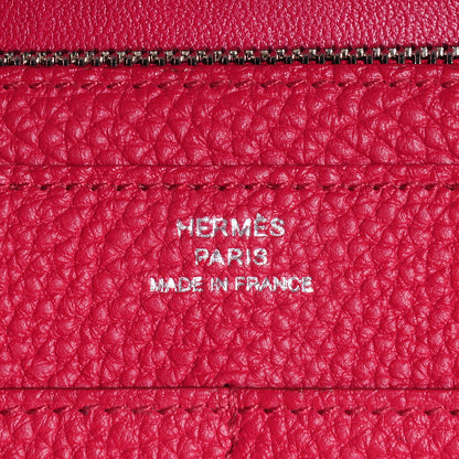 Hermes Togo Dogon Duo Wallet Rubis 10 of 14