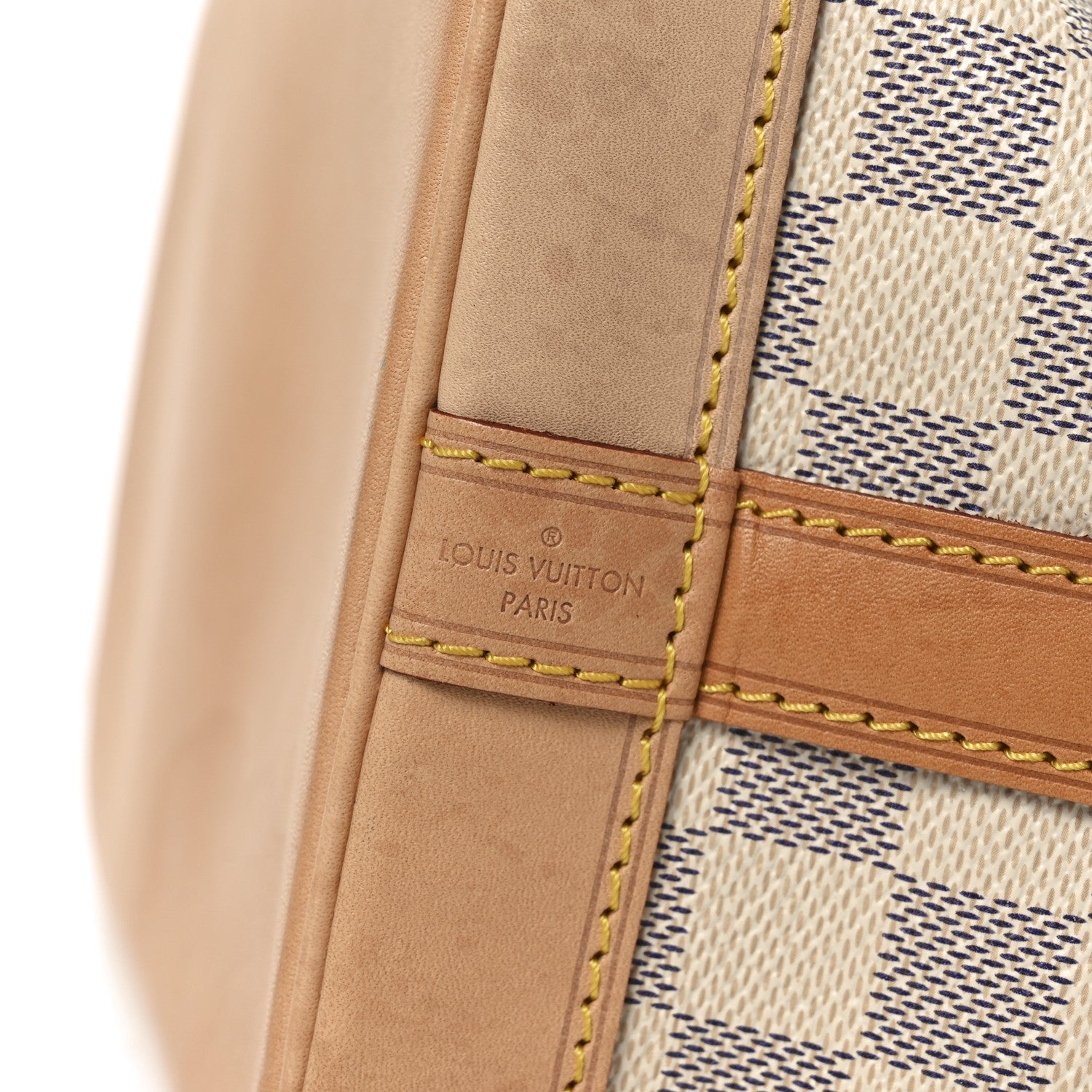 Louis Vuitton Damier Azur Noe BB 6 of 9