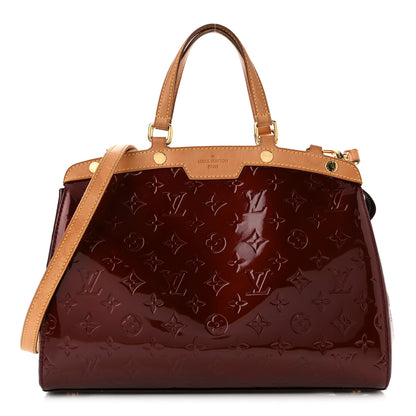 Louis Vuitton Vernis Brea MM Rouge Fauviste 1 of 9