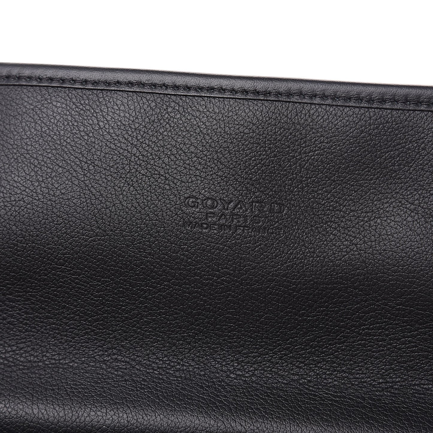 Goyardine Saint Leger Soft Briefcase Backpack Black