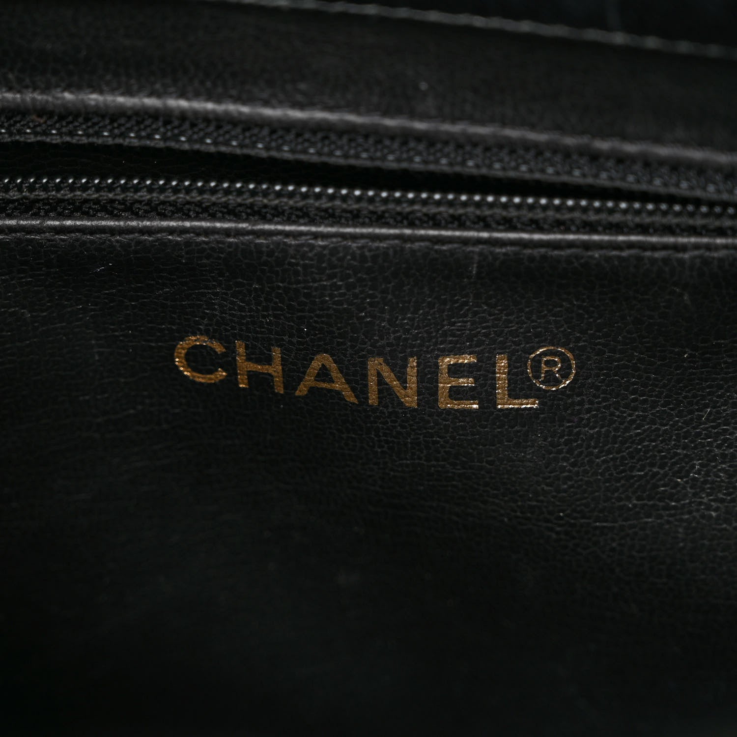Chanel Lambskin Chevron Quilted Top Handle Bag Black 6 of 11