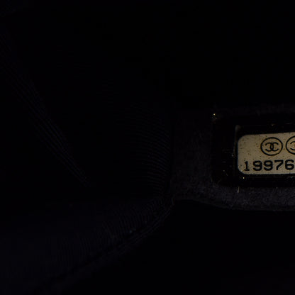 Chanel Caviar Quilted Large Boy Flap Blue 8 of 9