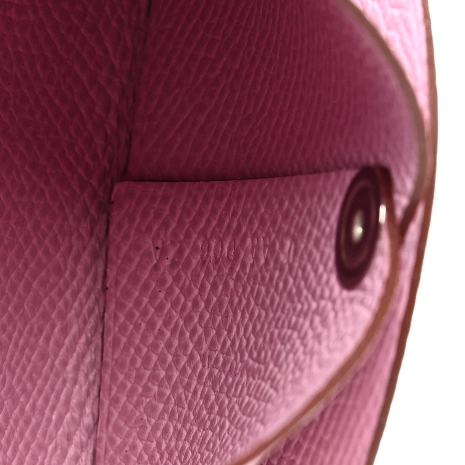 Hermes Epsom Bastia Coin Purse Mauve Sylvestre 6 of 7