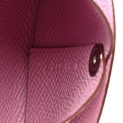 Hermes Epsom Bastia Coin Purse Mauve Sylvestre 6 of 7