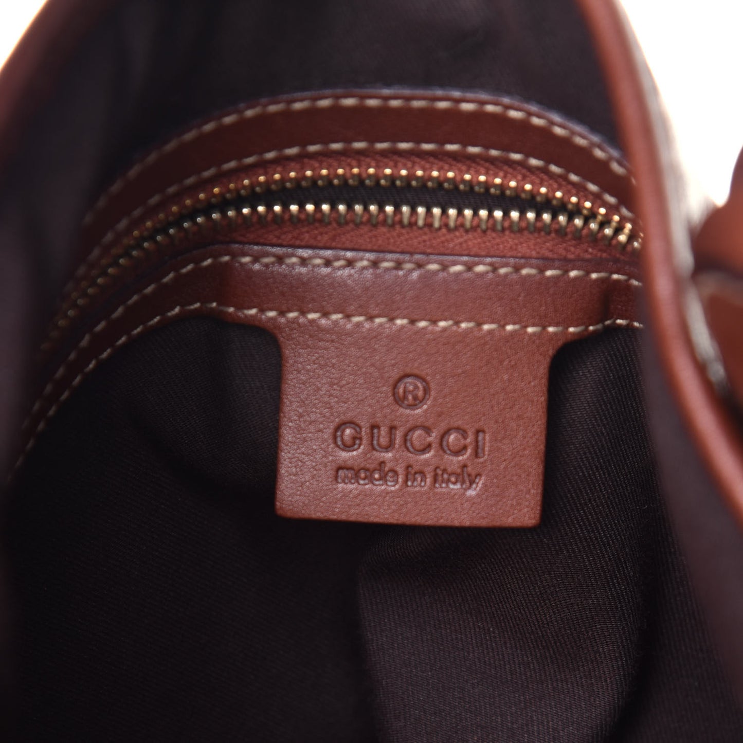 Calfskin Pelham Shoulder Bag Brown