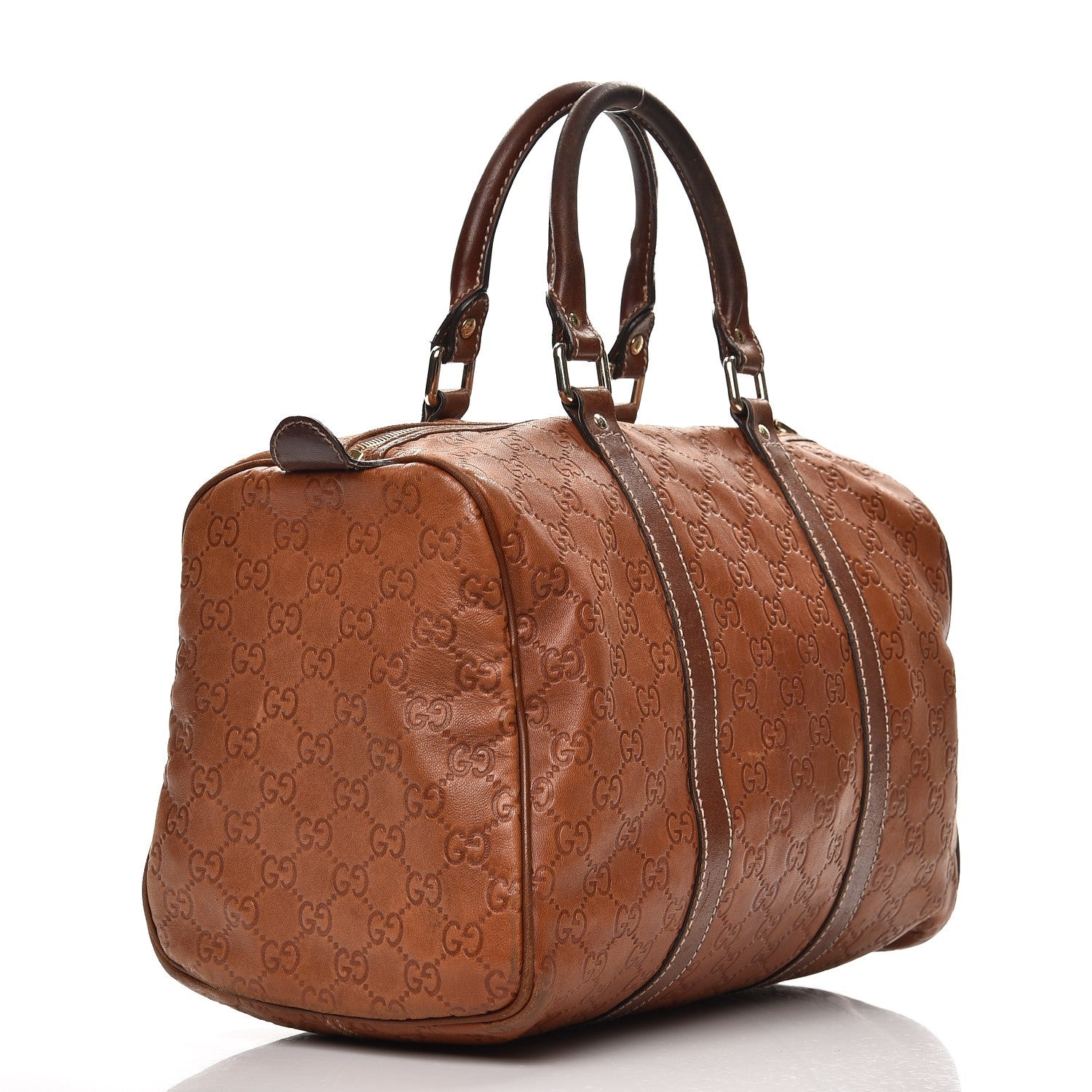 Gucci Guccissima Medium Joy Boston Brown 3 of 19