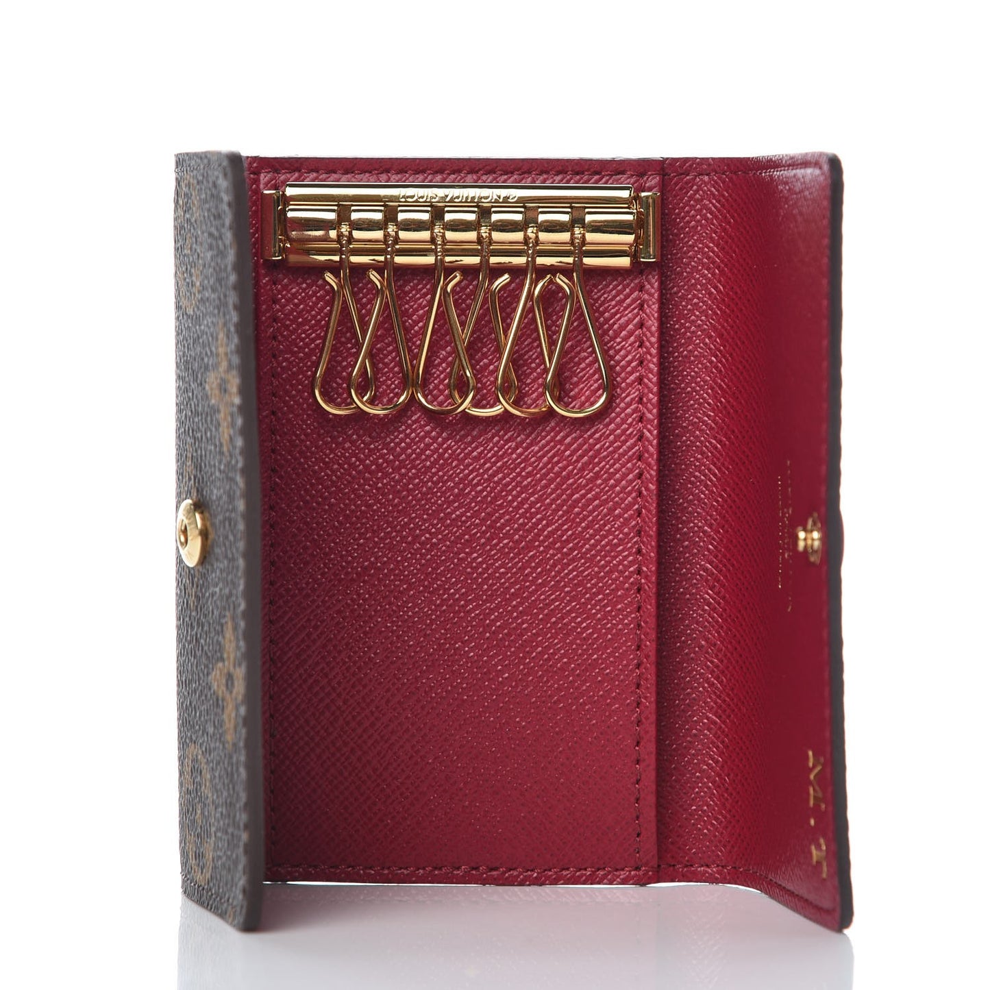 Monogram 6 Key Multicles Holder Fuchsia