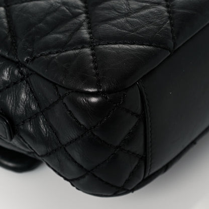 Chanel Aged Calfskin Medium New Portobello Flap Black 11 of 15