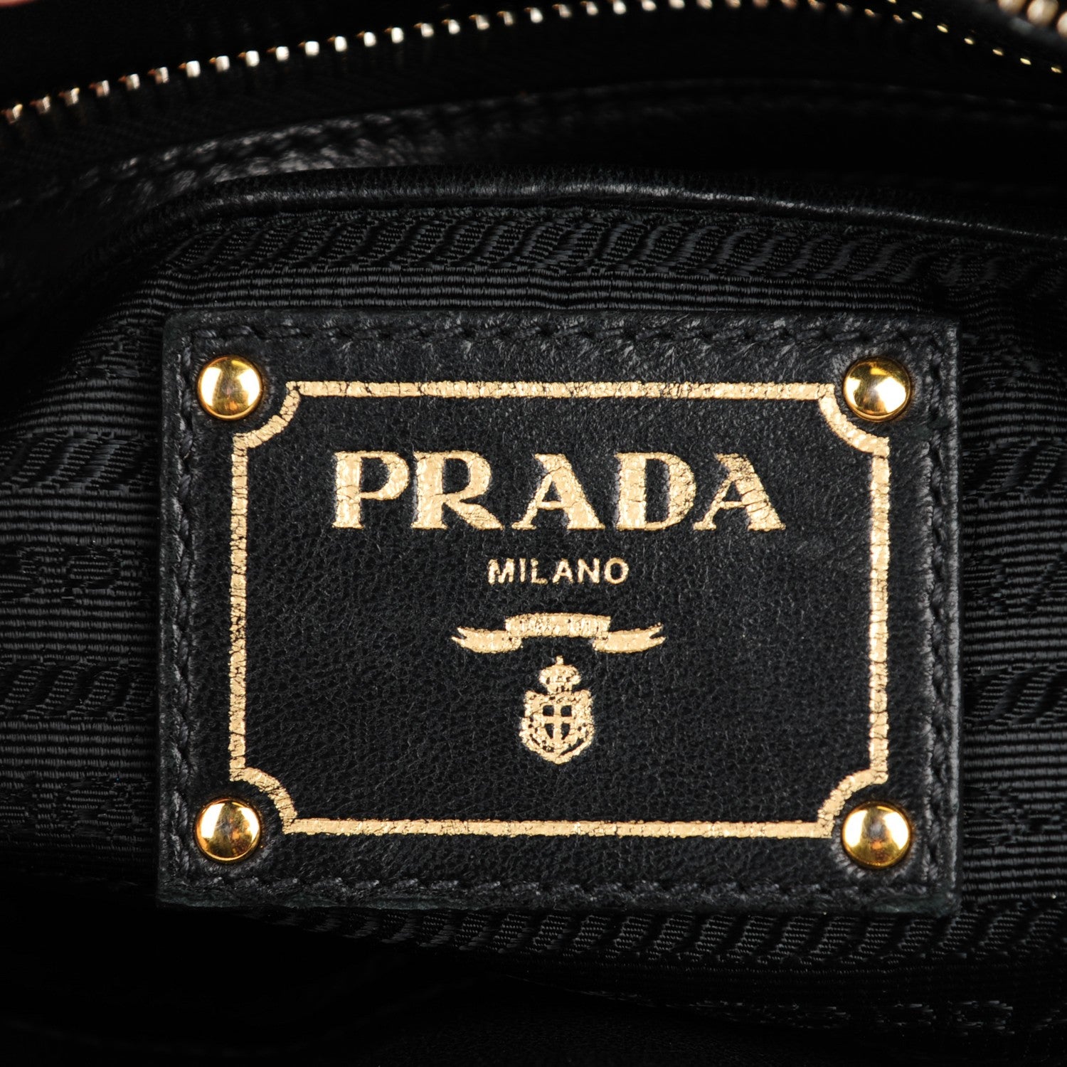Prada Tessuto Nylon Gaufre Tote Nero Black 6 of 10