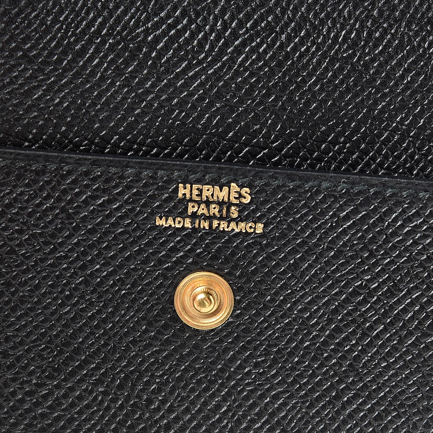 Hermes Courchevel Post It Notepad Holder GM Black 6 of 7