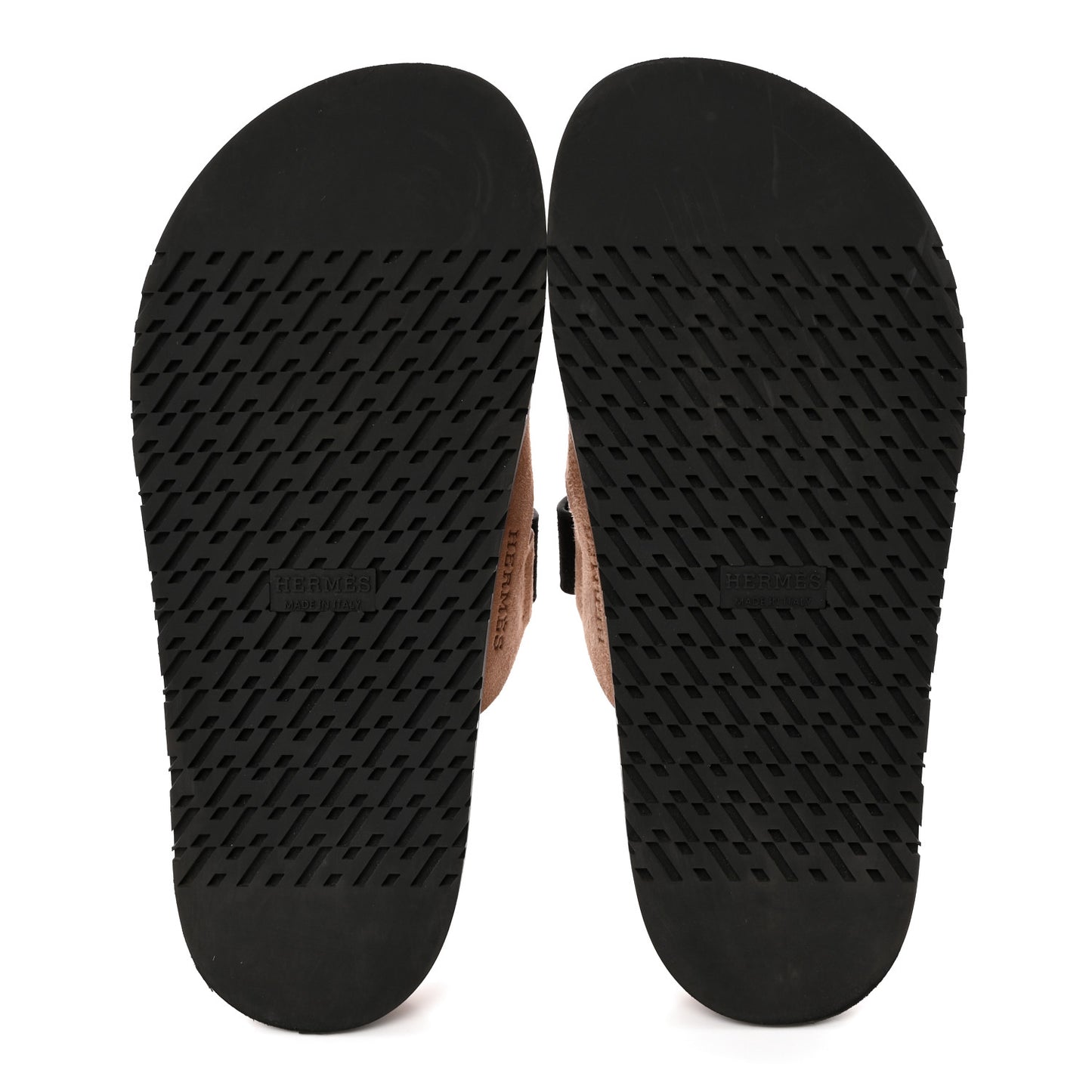 Suede Goatskin Womens Chypre Sandals 37.5 Rose Perle Black