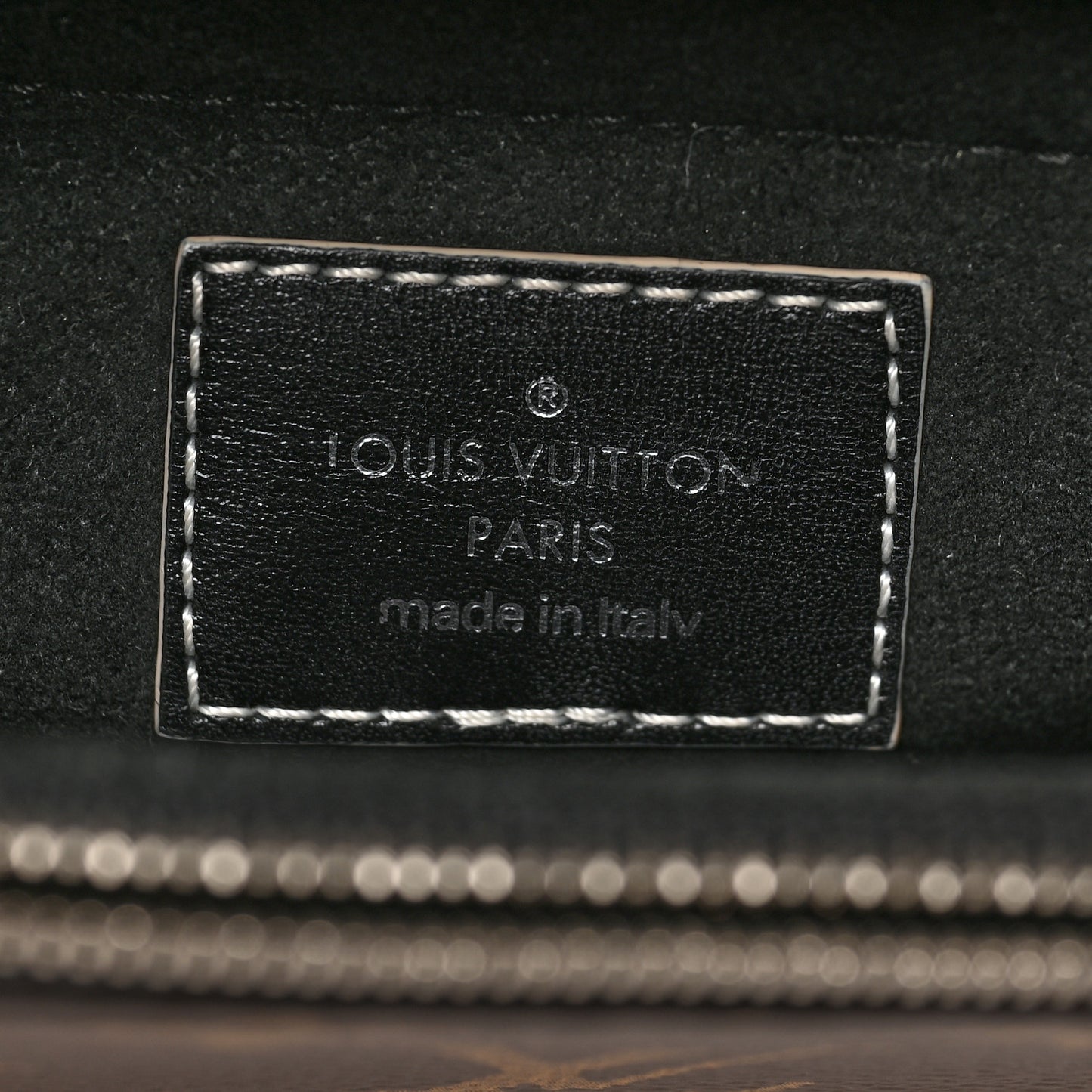 Calfskin Monogram Chain It Bag PM Black