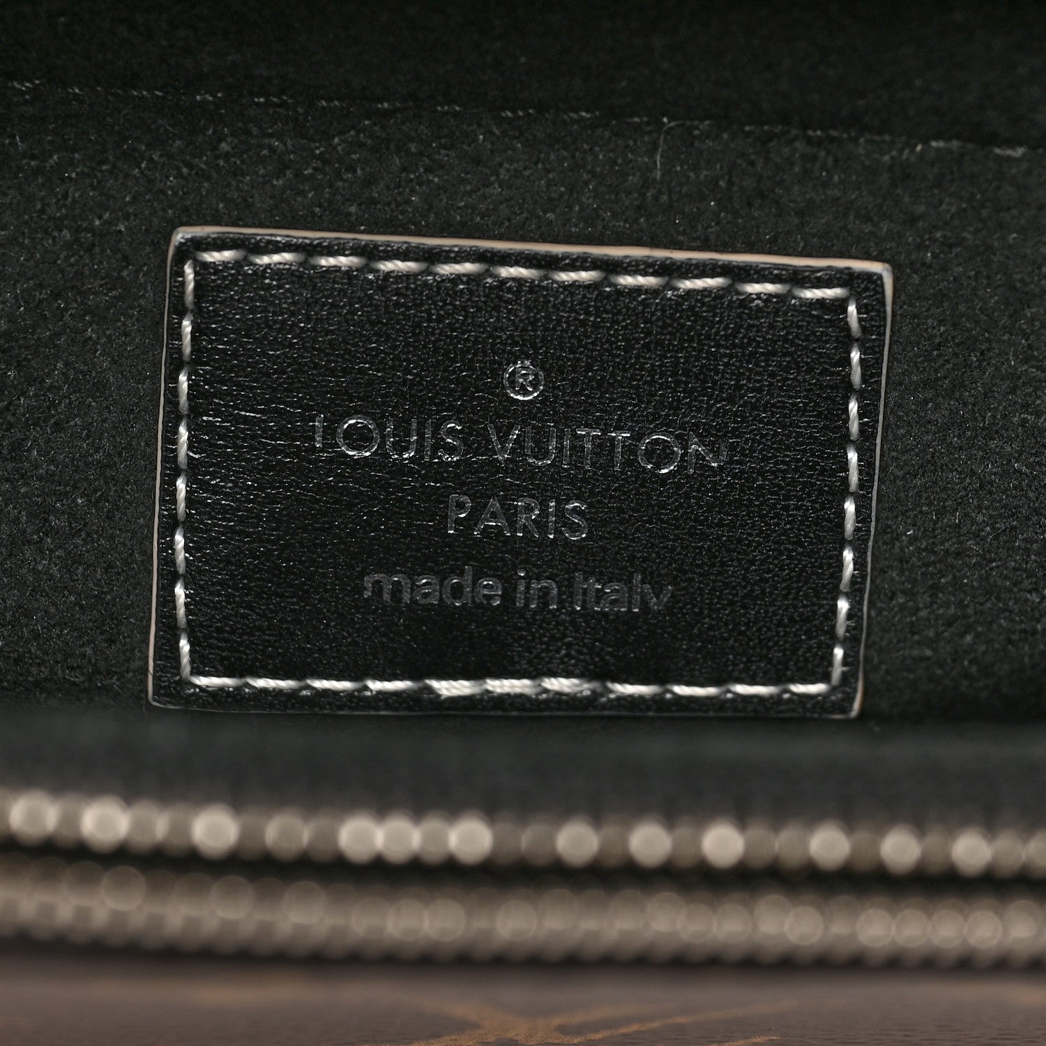 Louis Vuitton Calfskin Monogram Chain It Bag PM Black 6 of 8