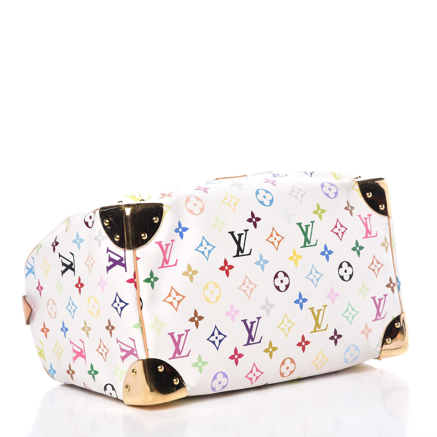 Monogram Multicolor Speedy 30 White