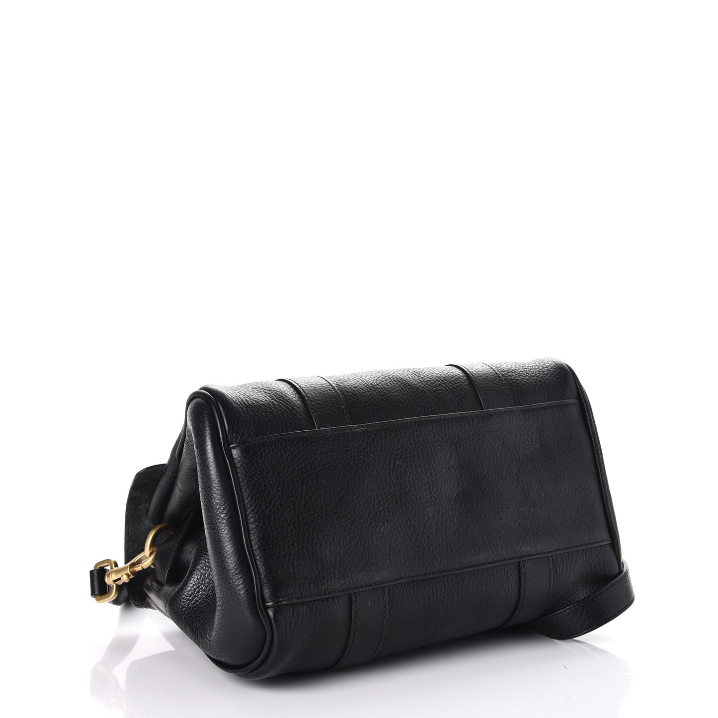 Natural Leather Small Bayswater Black