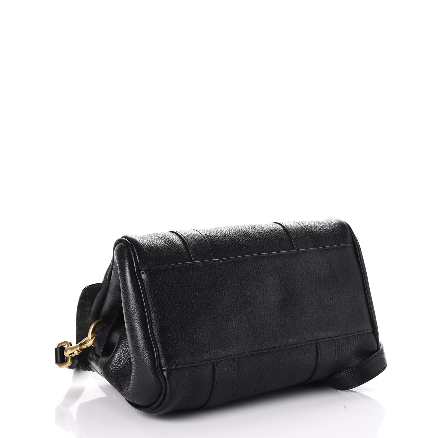 Mulberry Natural Leather Small Bayswater Black 5 of 9