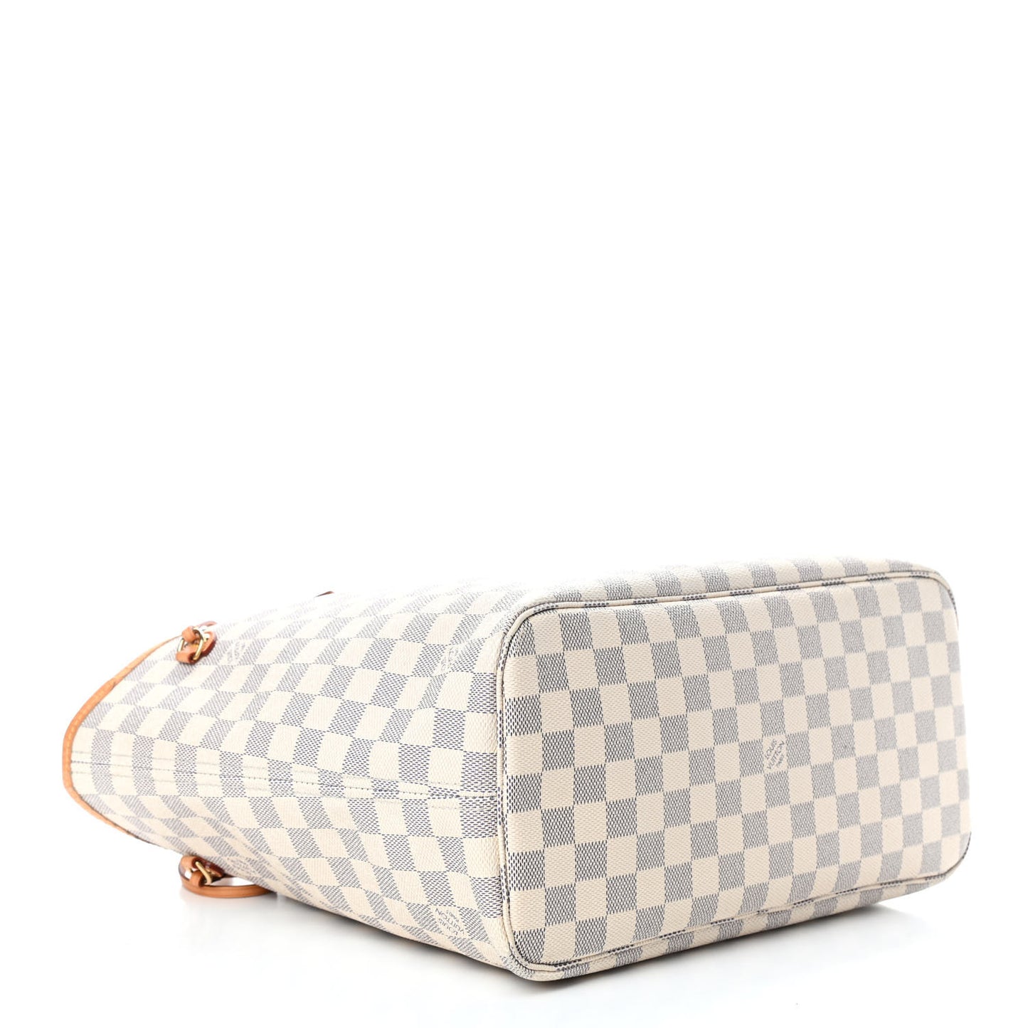 Damier Azur Neo Neverfull MM Rose Ballerine