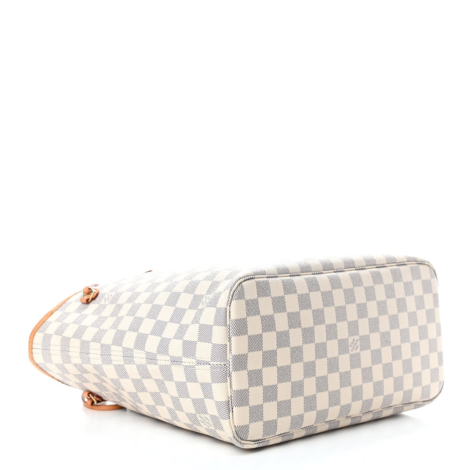 Louis Vuitton Damier Azur Neo Neverfull MM Rose Ballerine 3 of 4