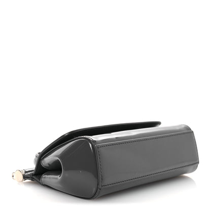 Dolce & Gabbana Patent Small Miss Sicily Satchel Grey 4 of 10