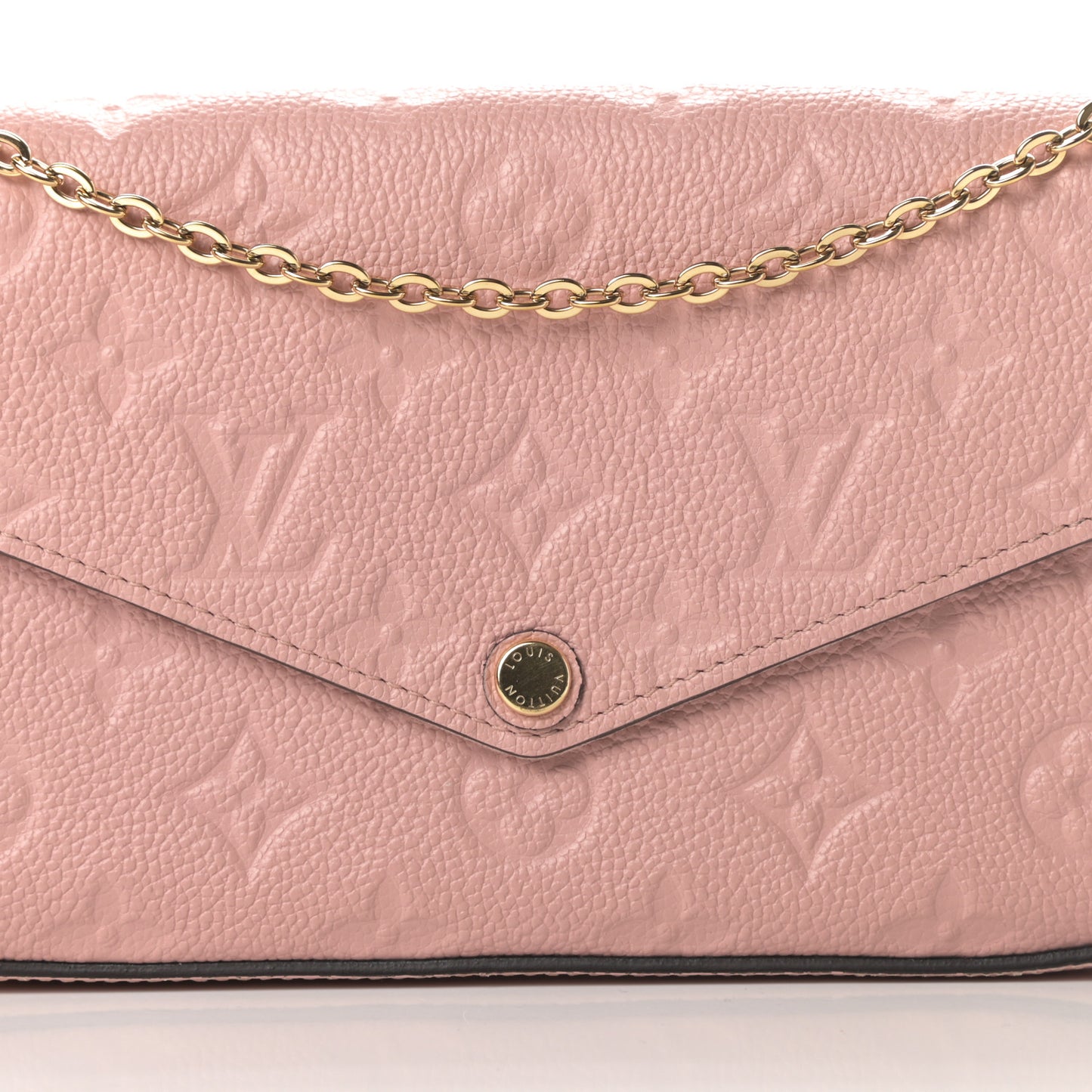 Empreinte Pochette Felicie Chain Wallet Rose Poudre
