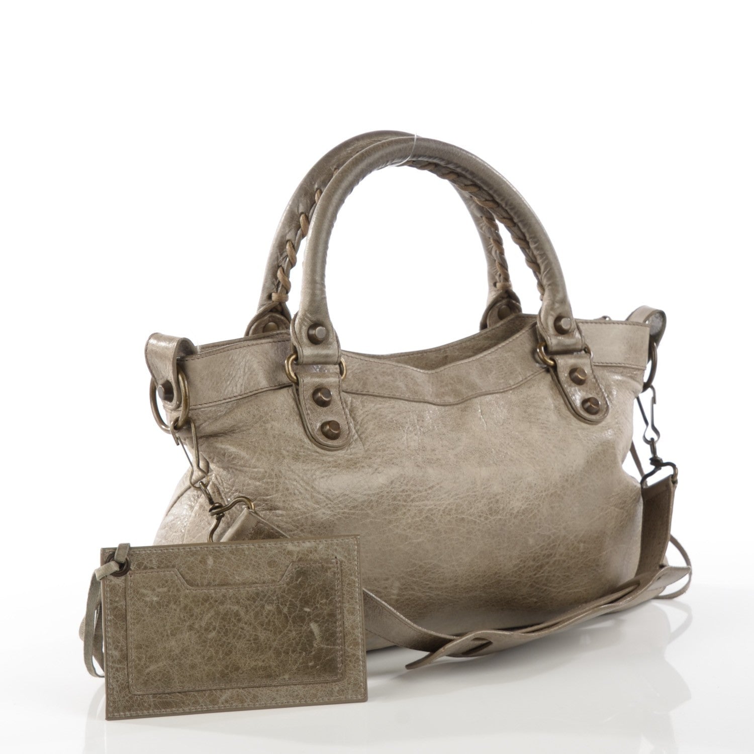 Balenciaga Chevre Classic Hardware First Taupe 6 of 12