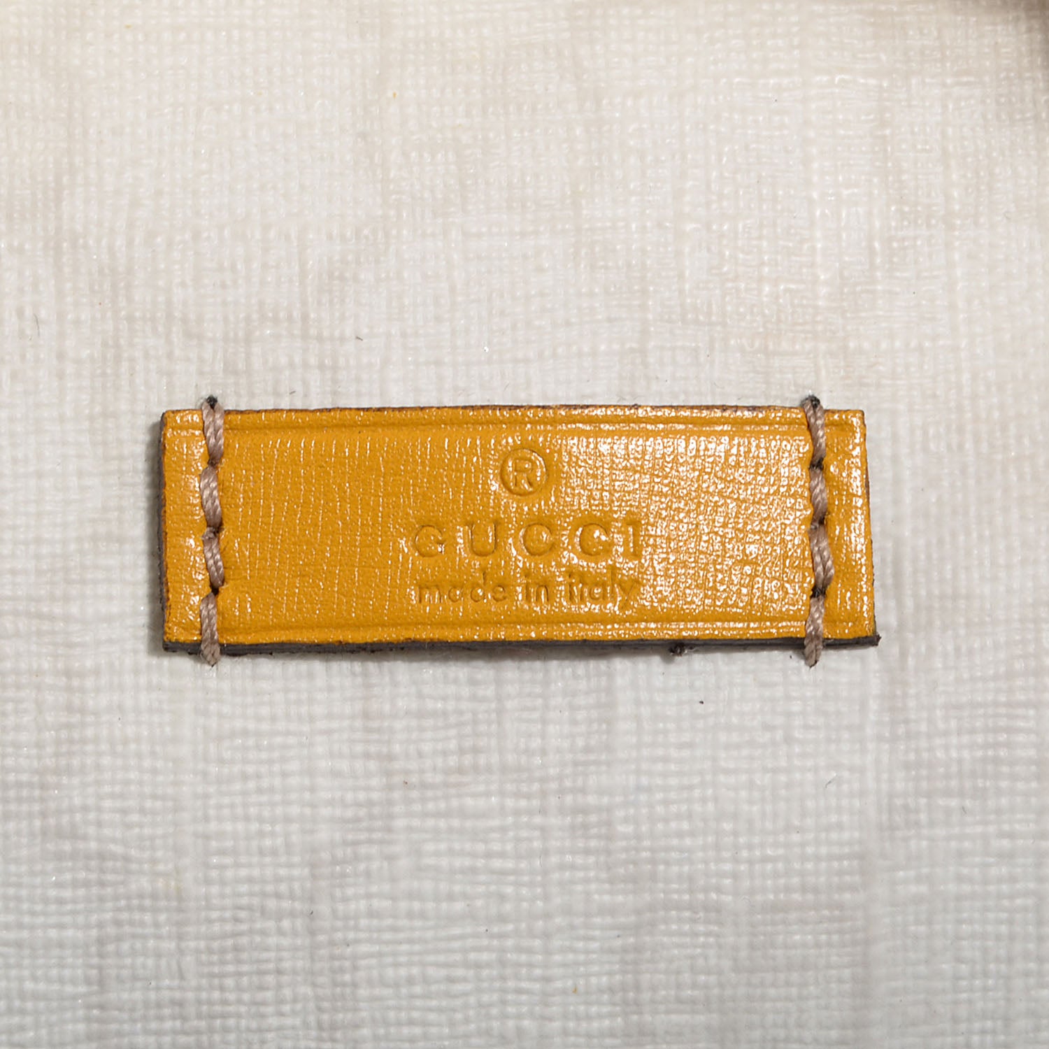 Gucci GG Supreme Monogram Medium Joy Boston White Yellow 9 of 9