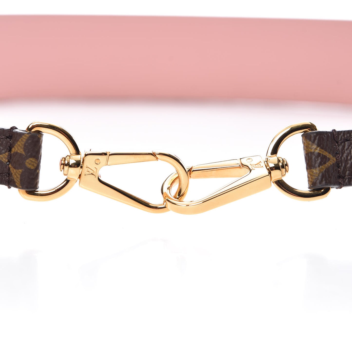 Monogram Bandouliere Shoulder Strap Rose Poudre