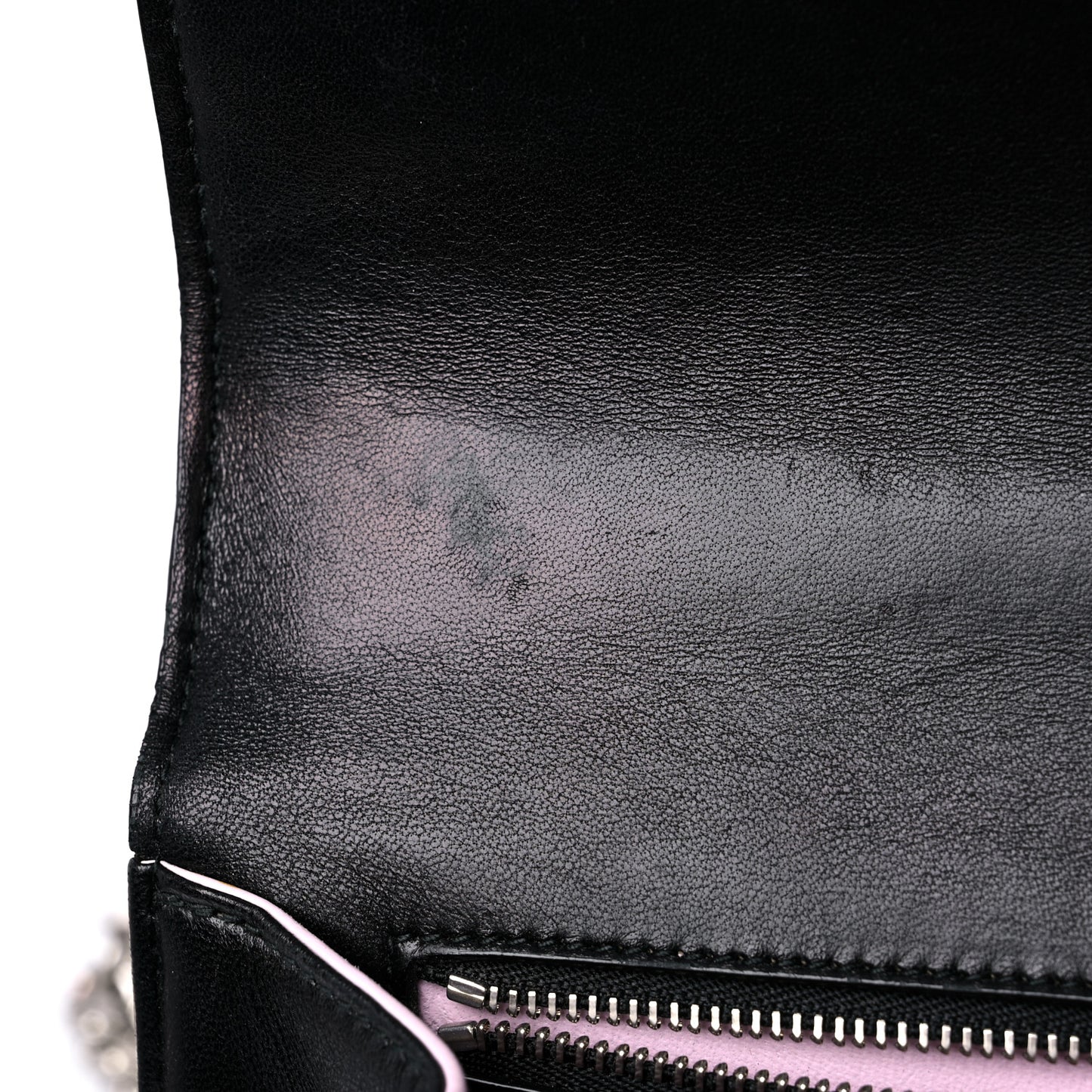 Tweed Embellished Diorama Flap Bag Black White