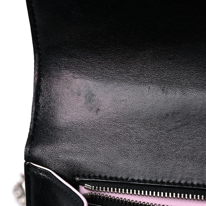 Christian Dior Tweed Embellished Diorama Flap Bag Black White 15 of 23