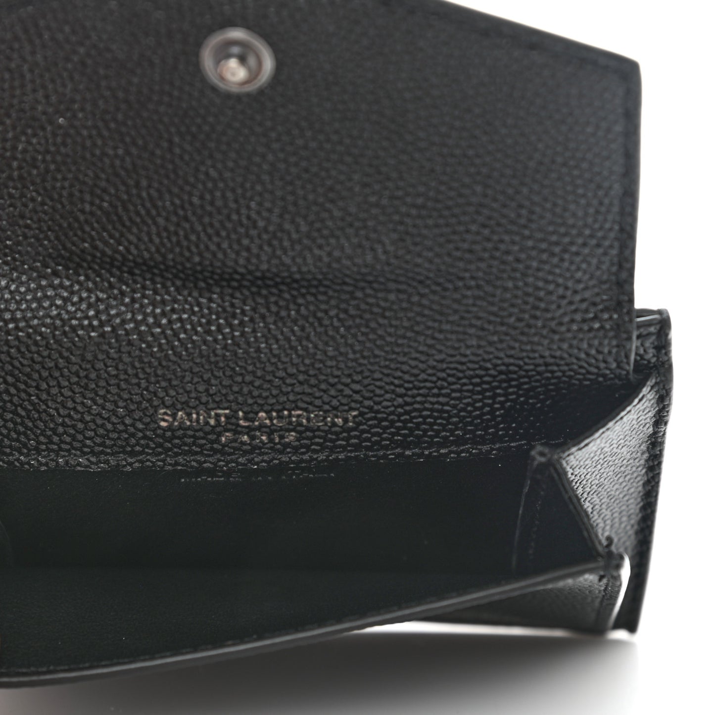 Grain de Poudre Uptown Card Holder Black