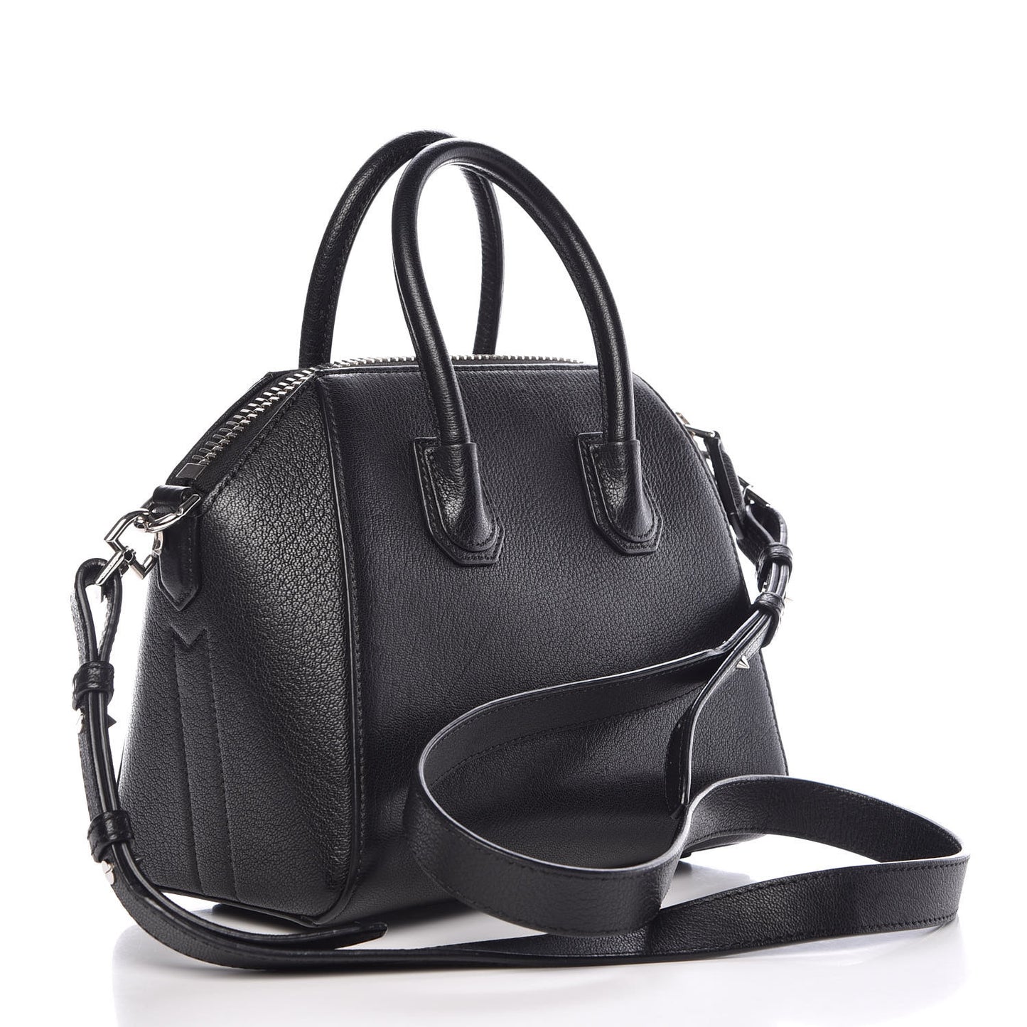 Sugar Goatskin Mini Antigona Black