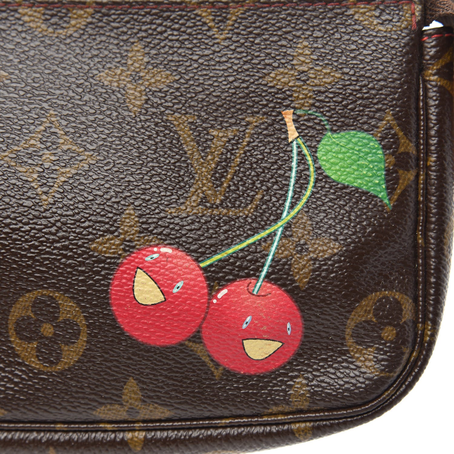Louis Vuitton Monogram Cerises Mini Pochette Accessories 9 of 10
