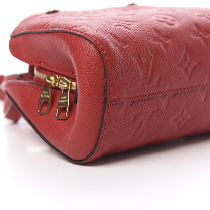 Louis Vuitton Empreinte Montaigne Nano Cherry 9 of 10